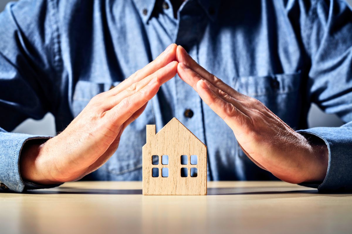 fondo patrimoniale, concetto di sicurezza e protezione domestica.